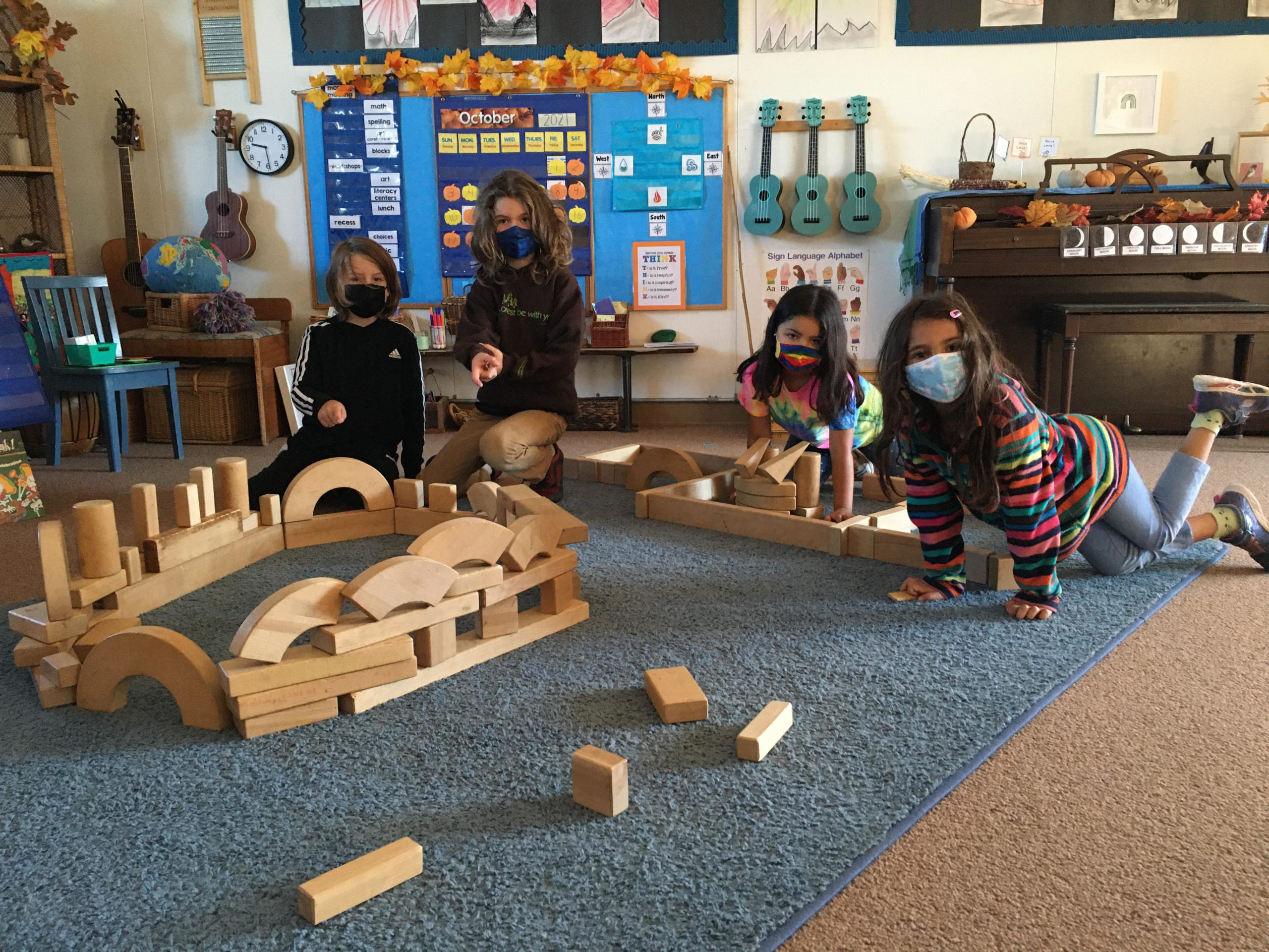 The Earths and their Blocks creation