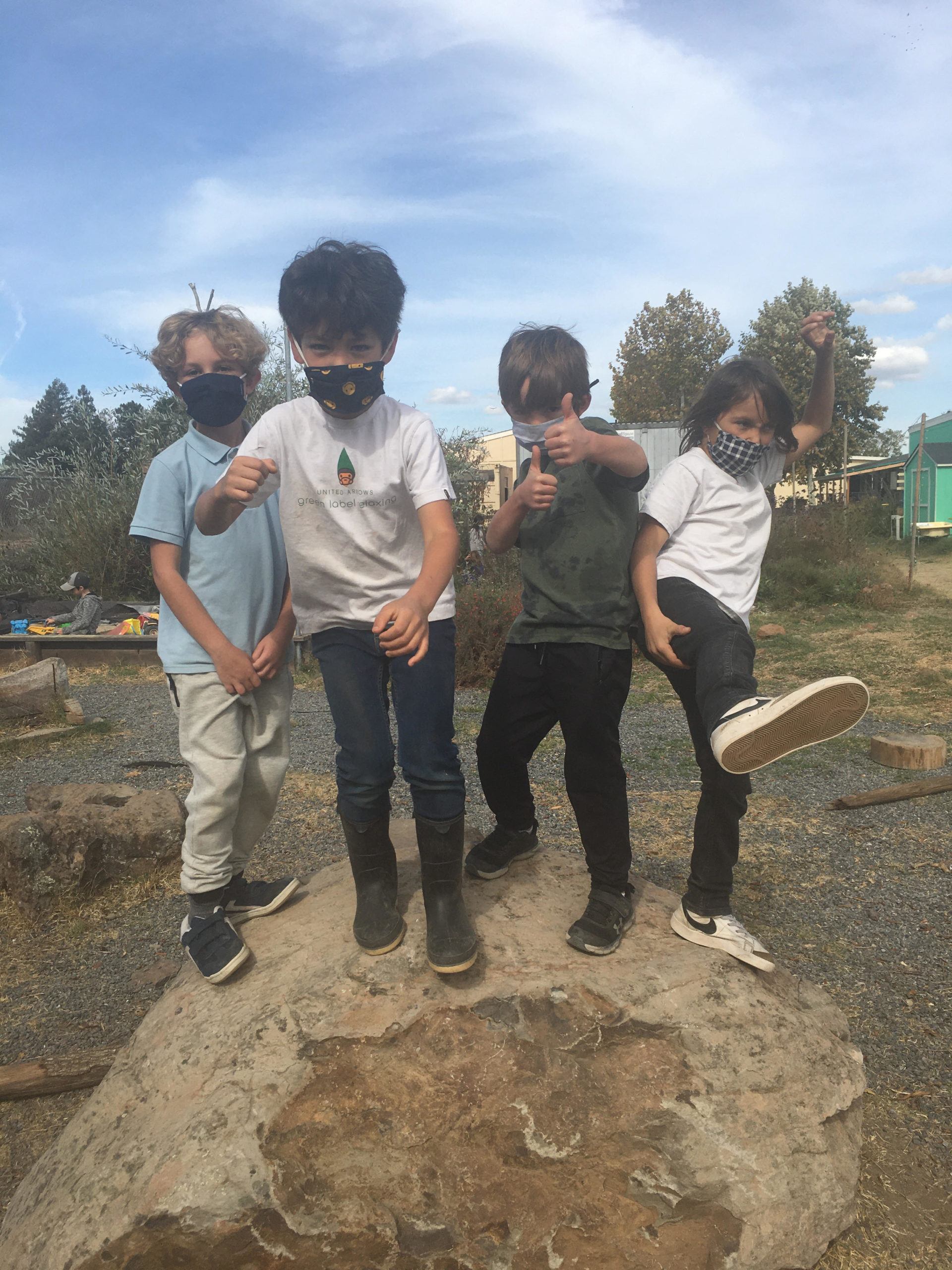 The Bold Boys of the Boulder; Arthur, Ousei, Oliver, & Sonny